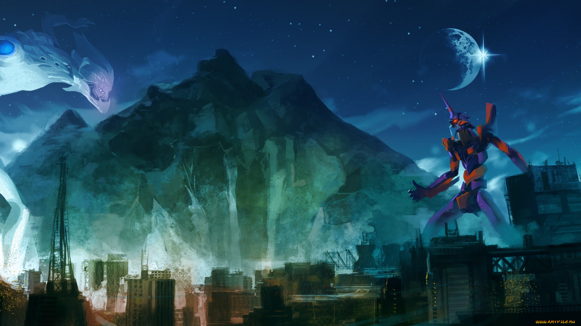 аниме, evangelion, евангелион