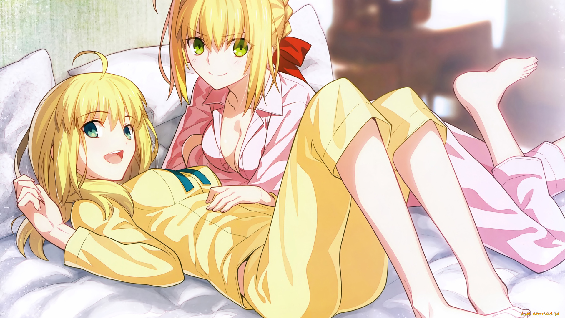 аниме, fate, stay, night, stay, night, saber, takeuchi, takashi