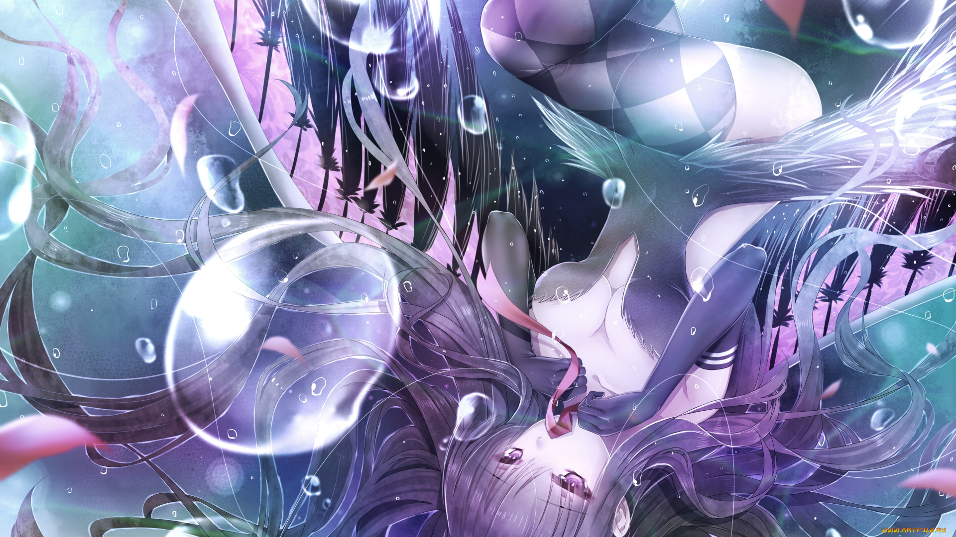 аниме, mahou, shoujo, madoka, magika, mahou, shoujo, madoka, magica, movie, akemi, homura, akuma, xuanlin, jingshuang