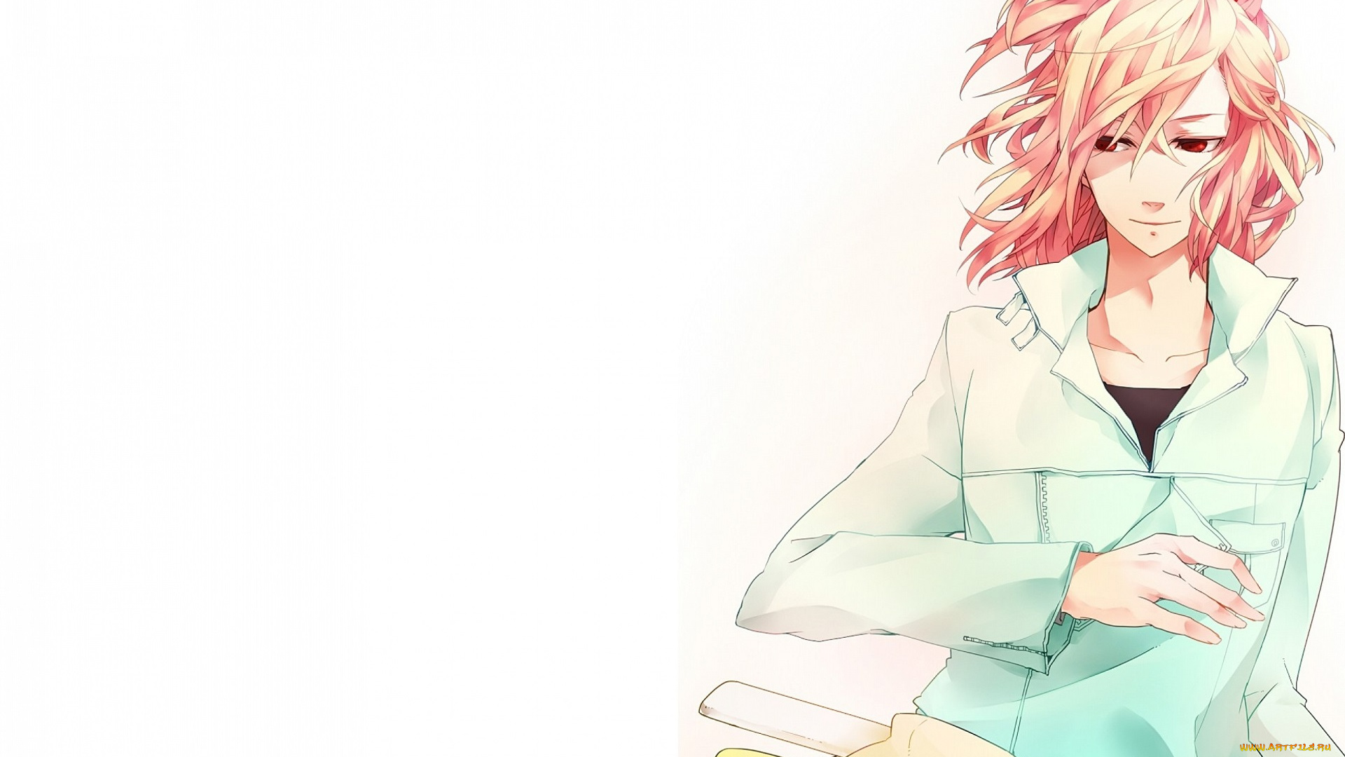 аниме, nabari, no, ou, парень