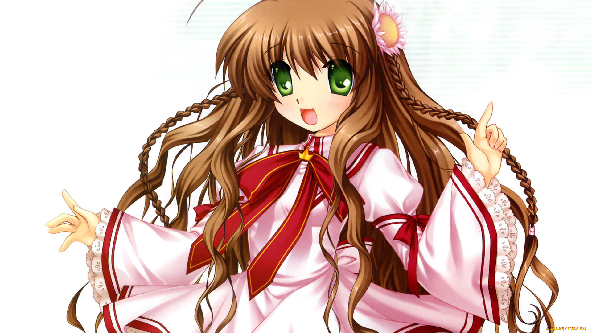 аниме, unknown, , другое, взгляд, девушка