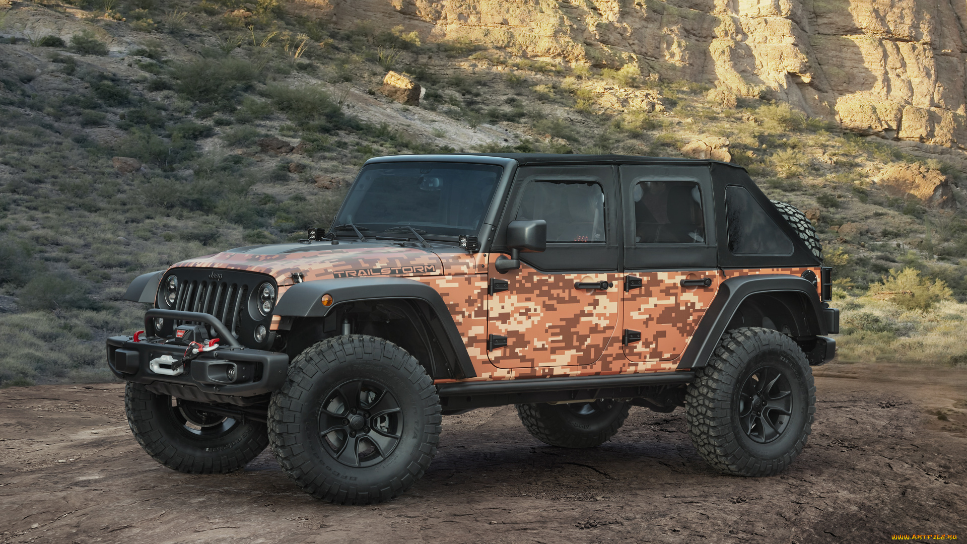 автомобили, jeep, trailstorm, concept, jk, 2016г