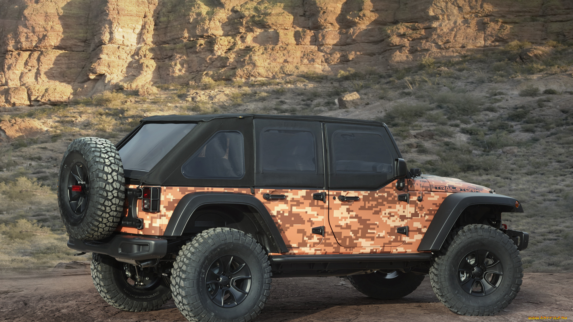 автомобили, jeep, trailstorm, concept, jk, 2016г
