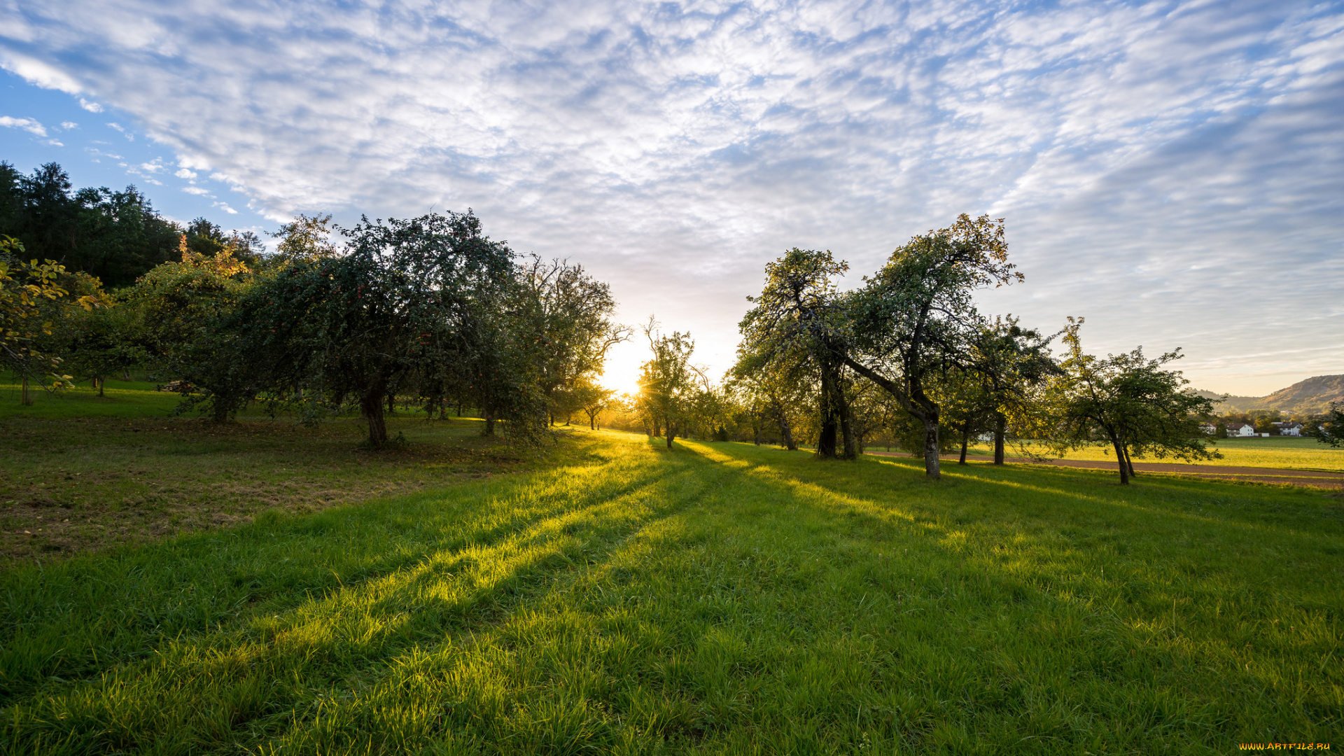 природа, восходы, закаты, рассвет