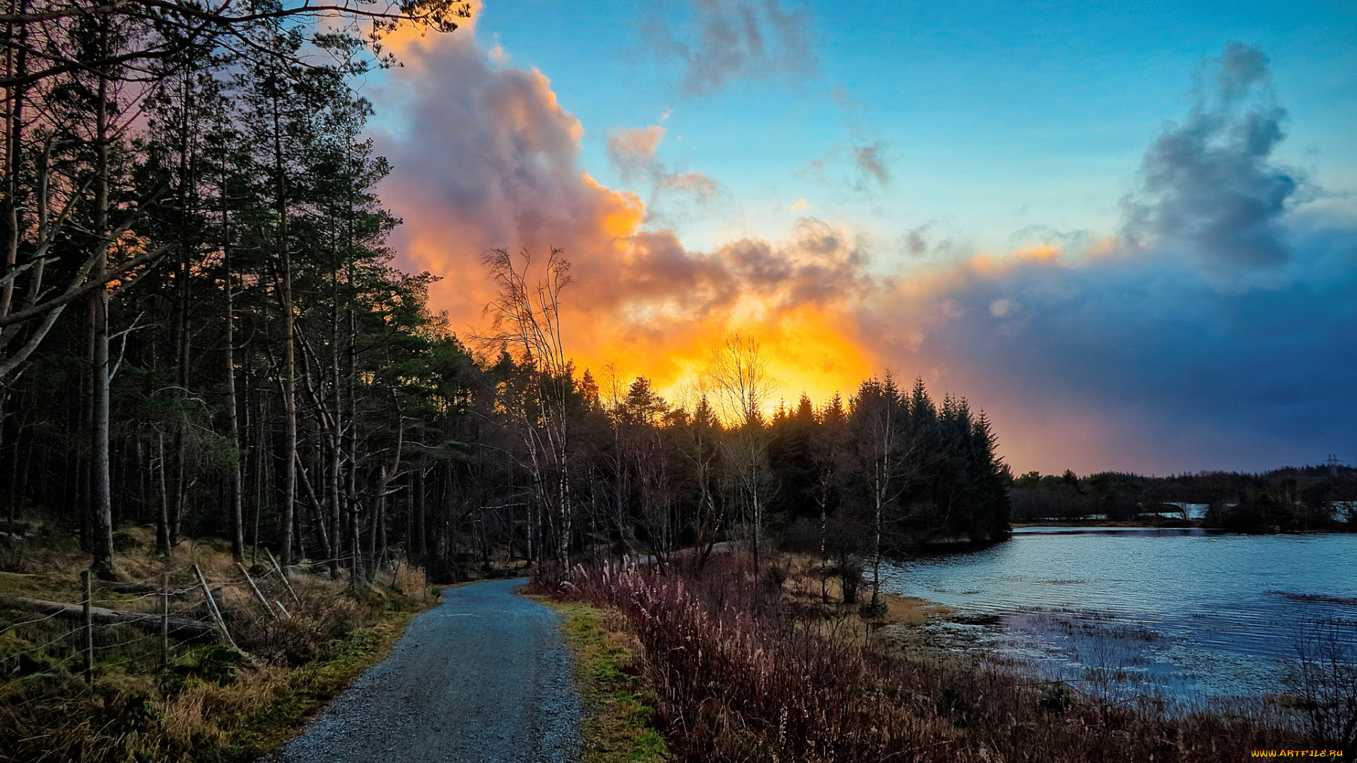 природа, восходы, закаты, рассвет