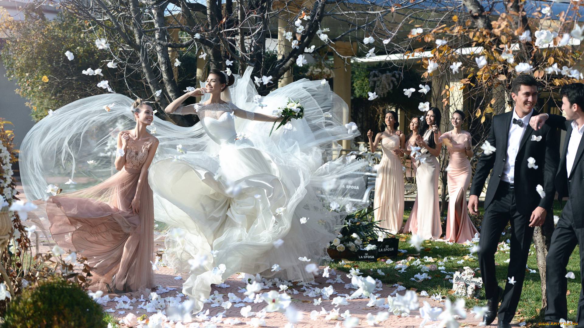 разное, мужчина, женщина, свадьба, невеста, левитация