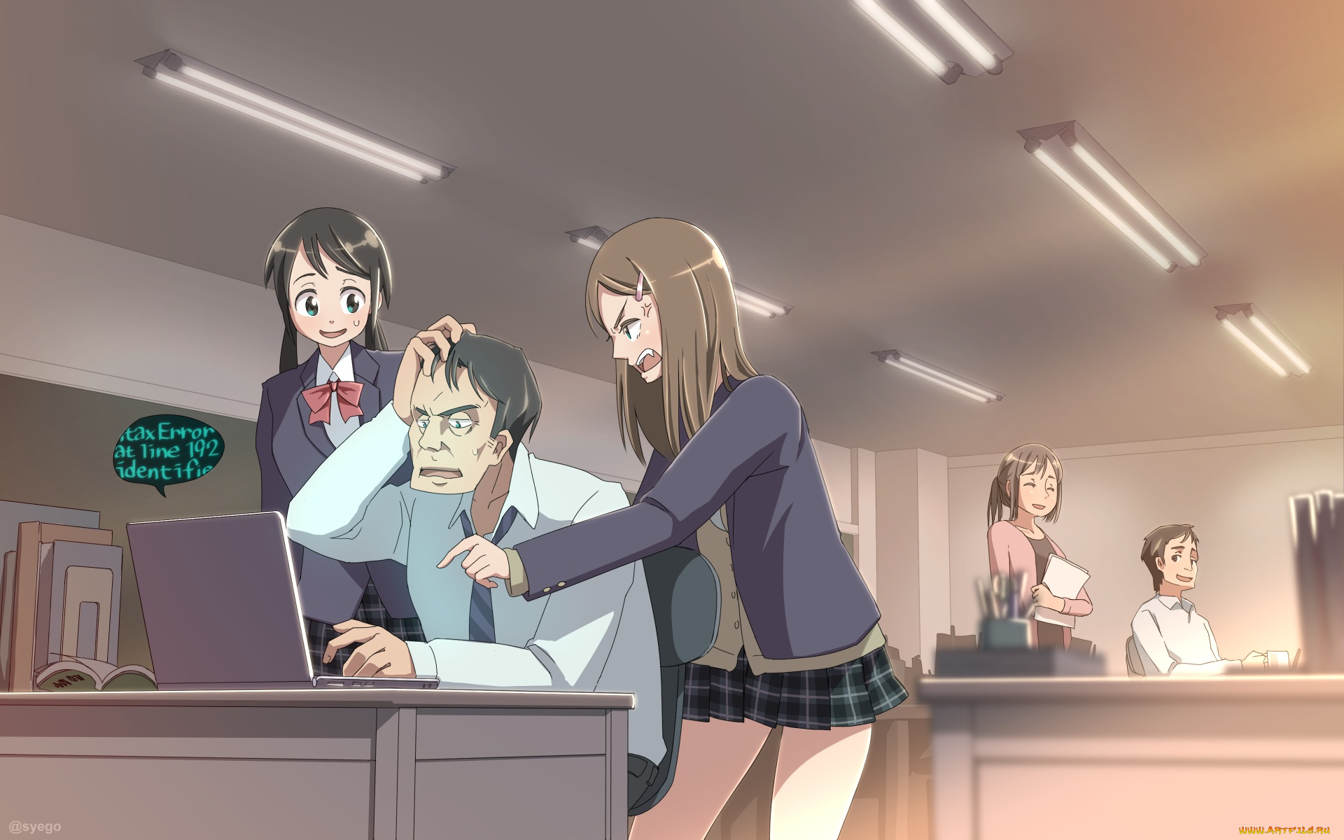 аниме, unknown, , другое, syego, люди