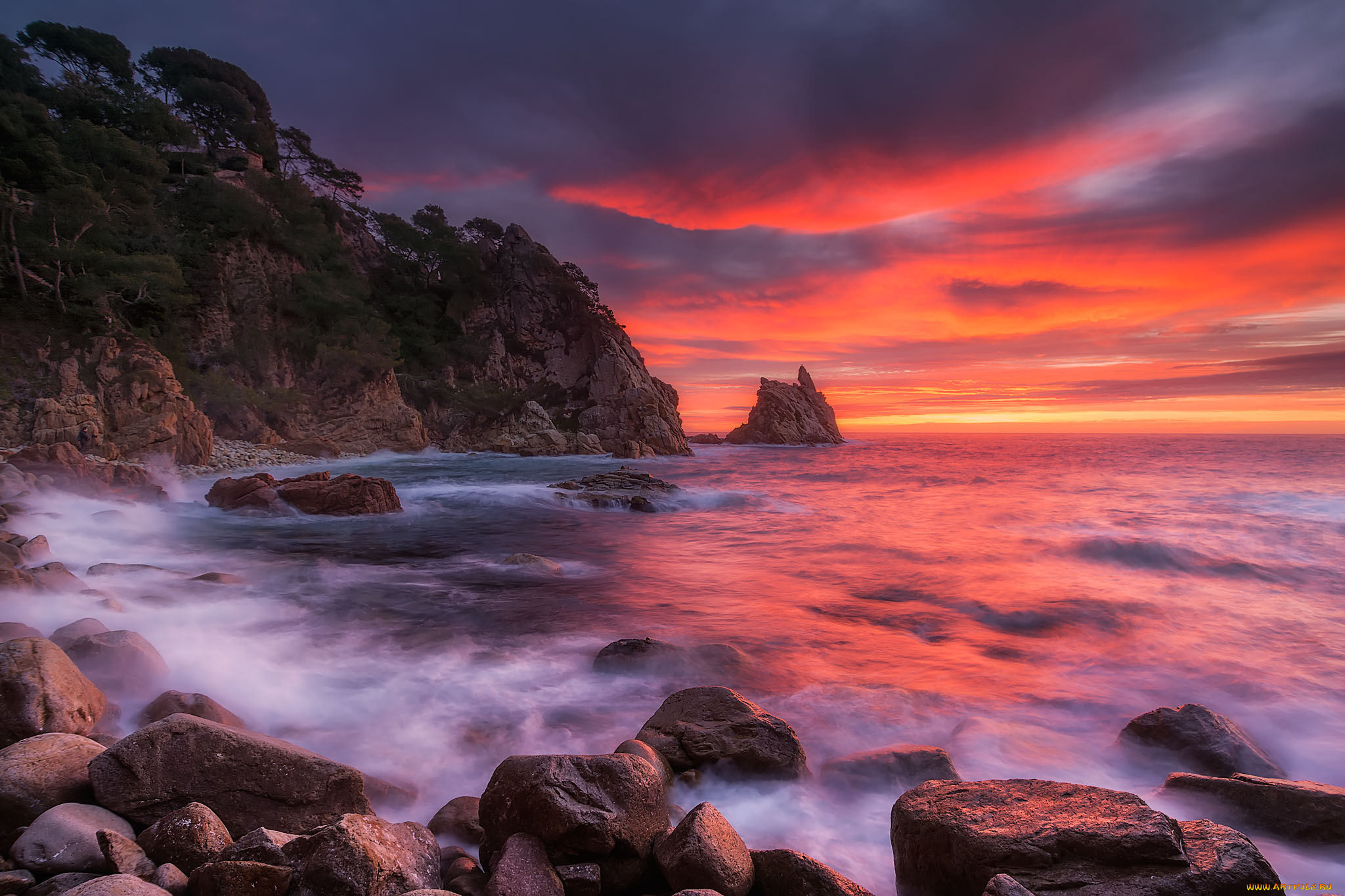 природа, восходы, закаты, рассвет