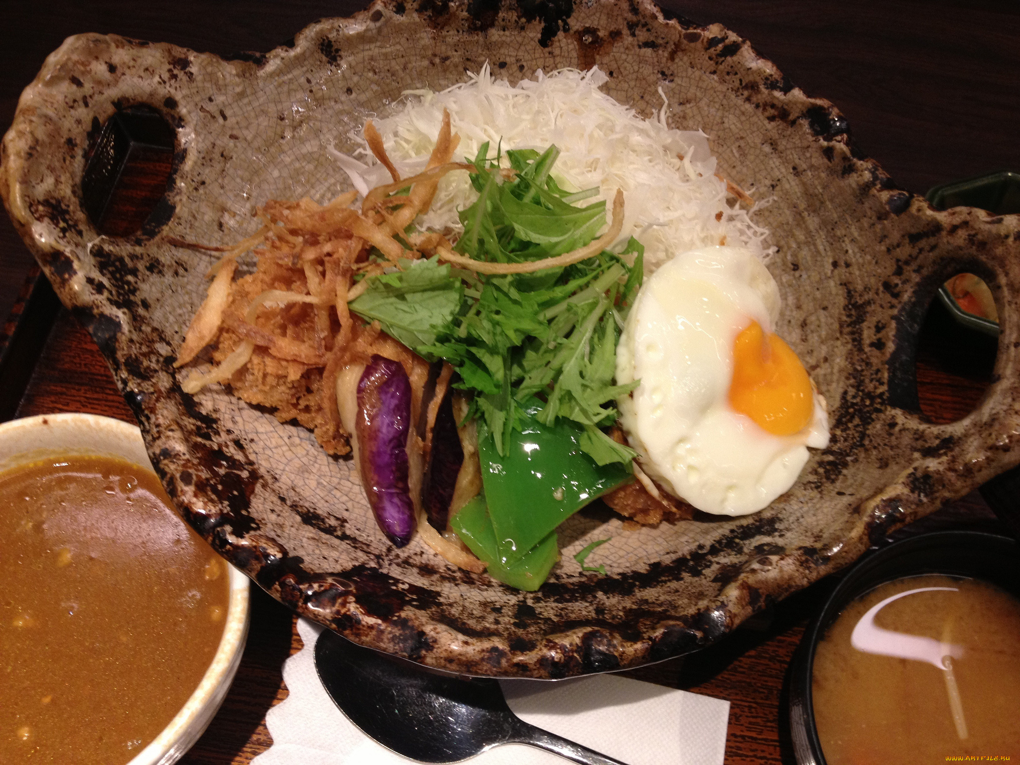 еда, разное, яичница, овощи