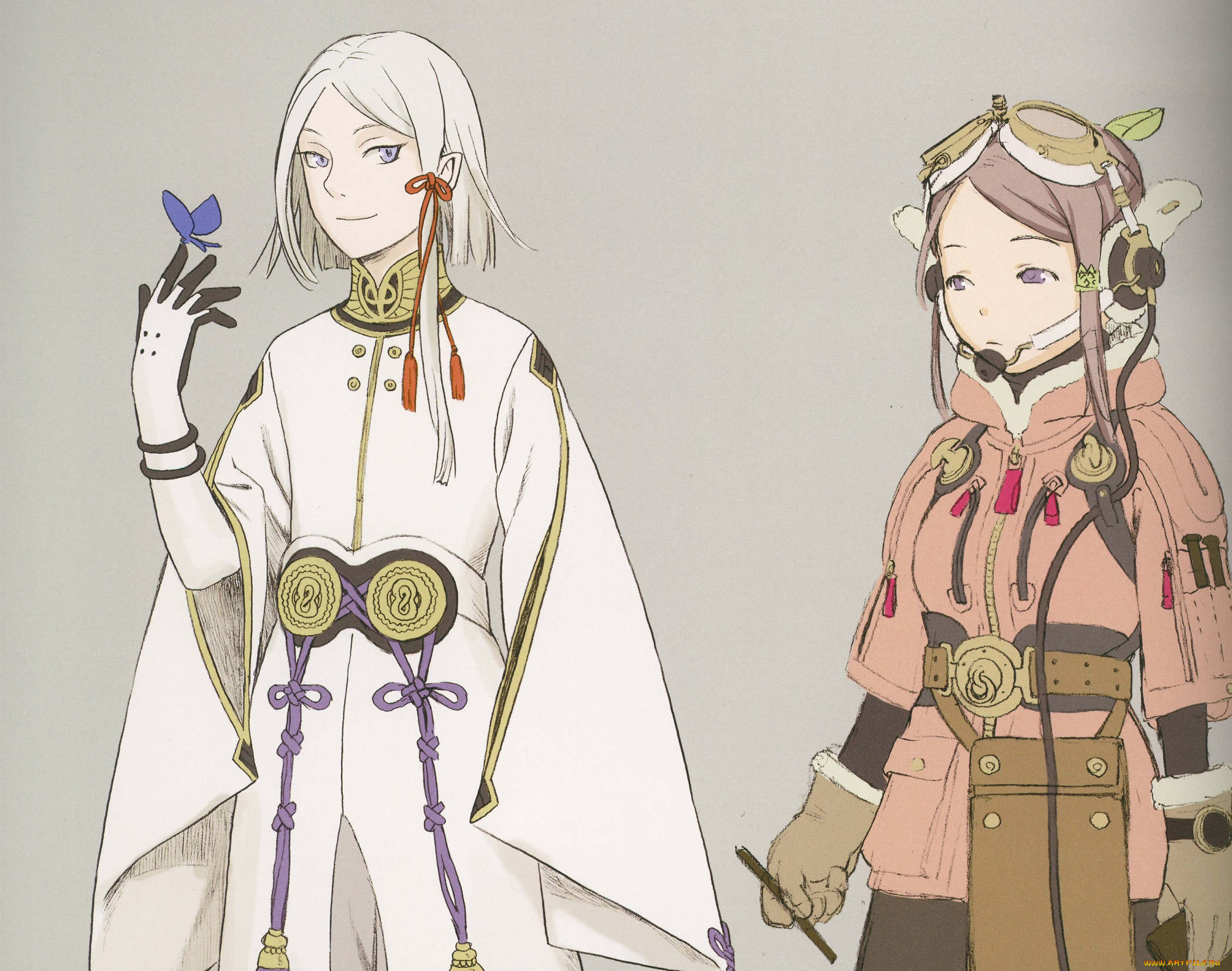 аниме, last, exile, арт, девочка, парень