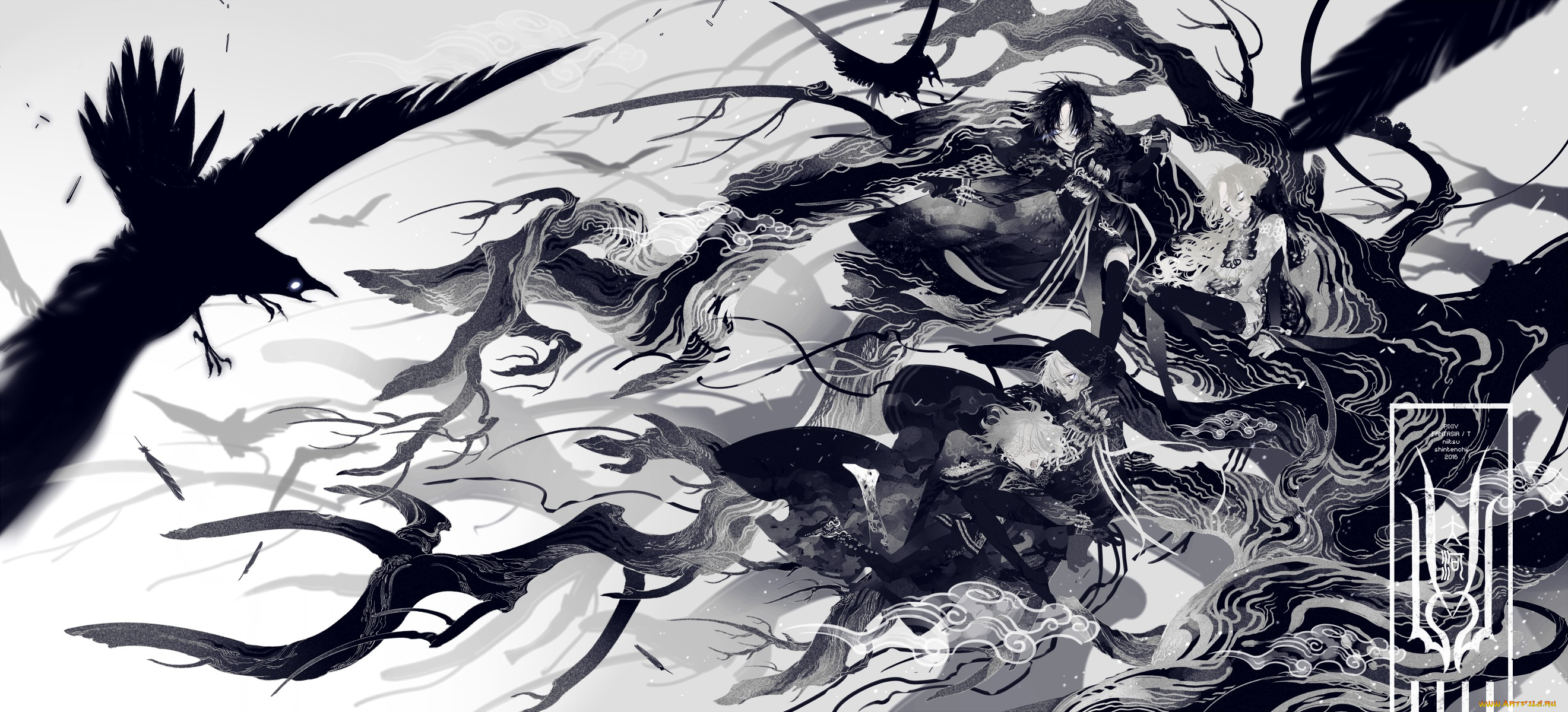 аниме, pixiv, fantasia, pixiv, fantasia, molatoliamu