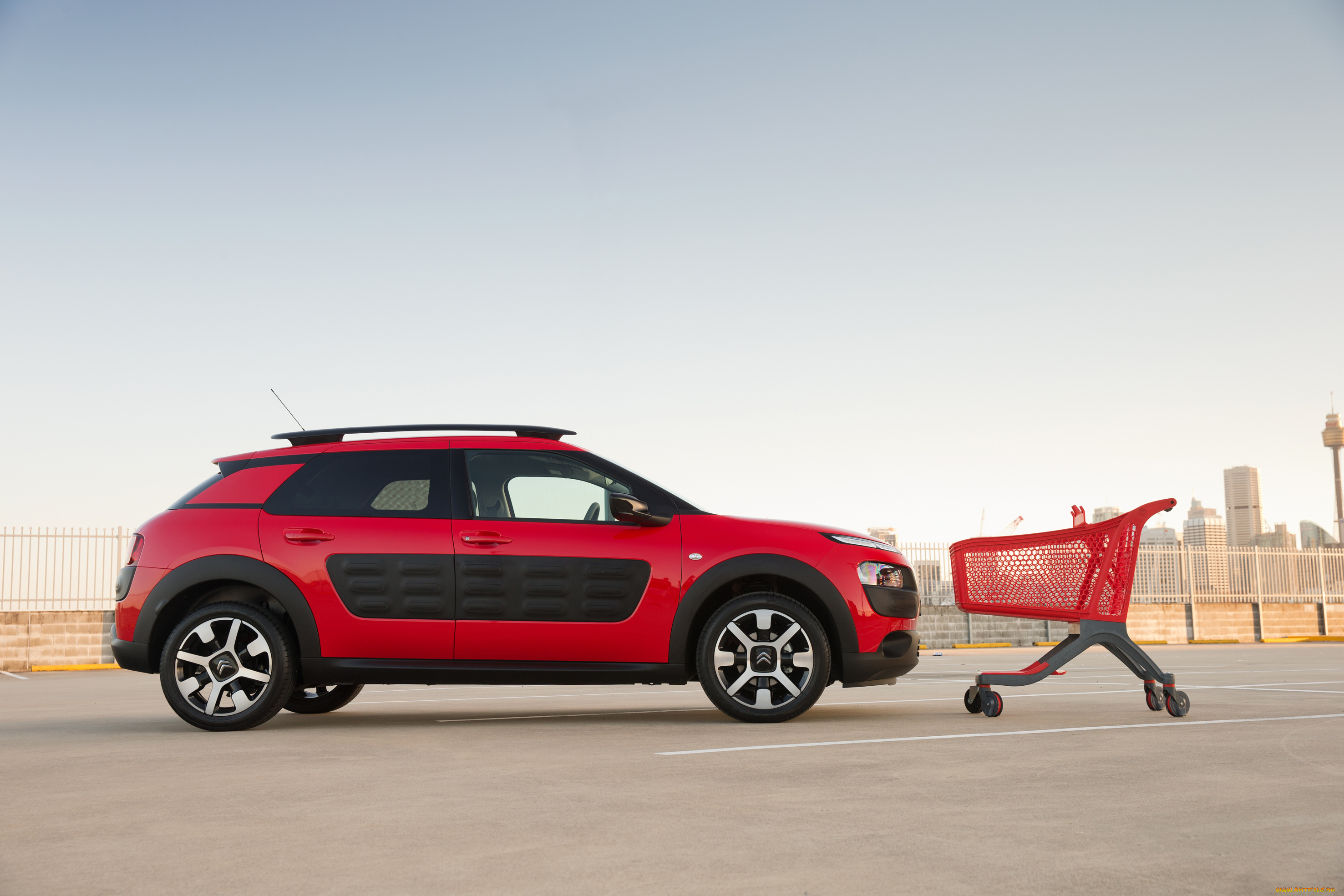 автомобили, citroen, ds, citroеn, c4, красный, 2016г, au-spec, cactus