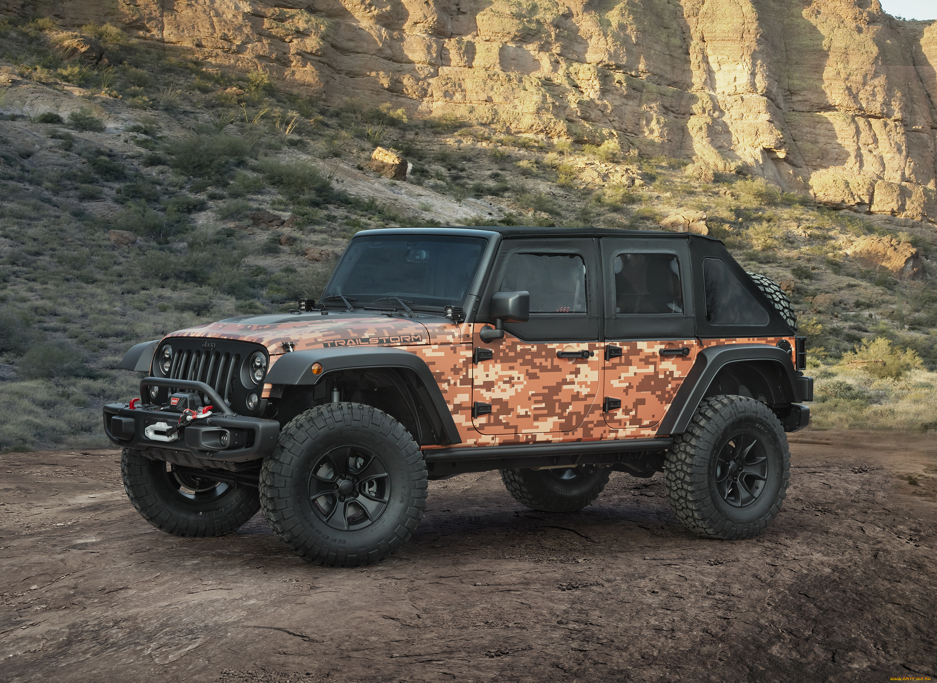 автомобили, jeep, trailstorm, concept, jk, 2016г