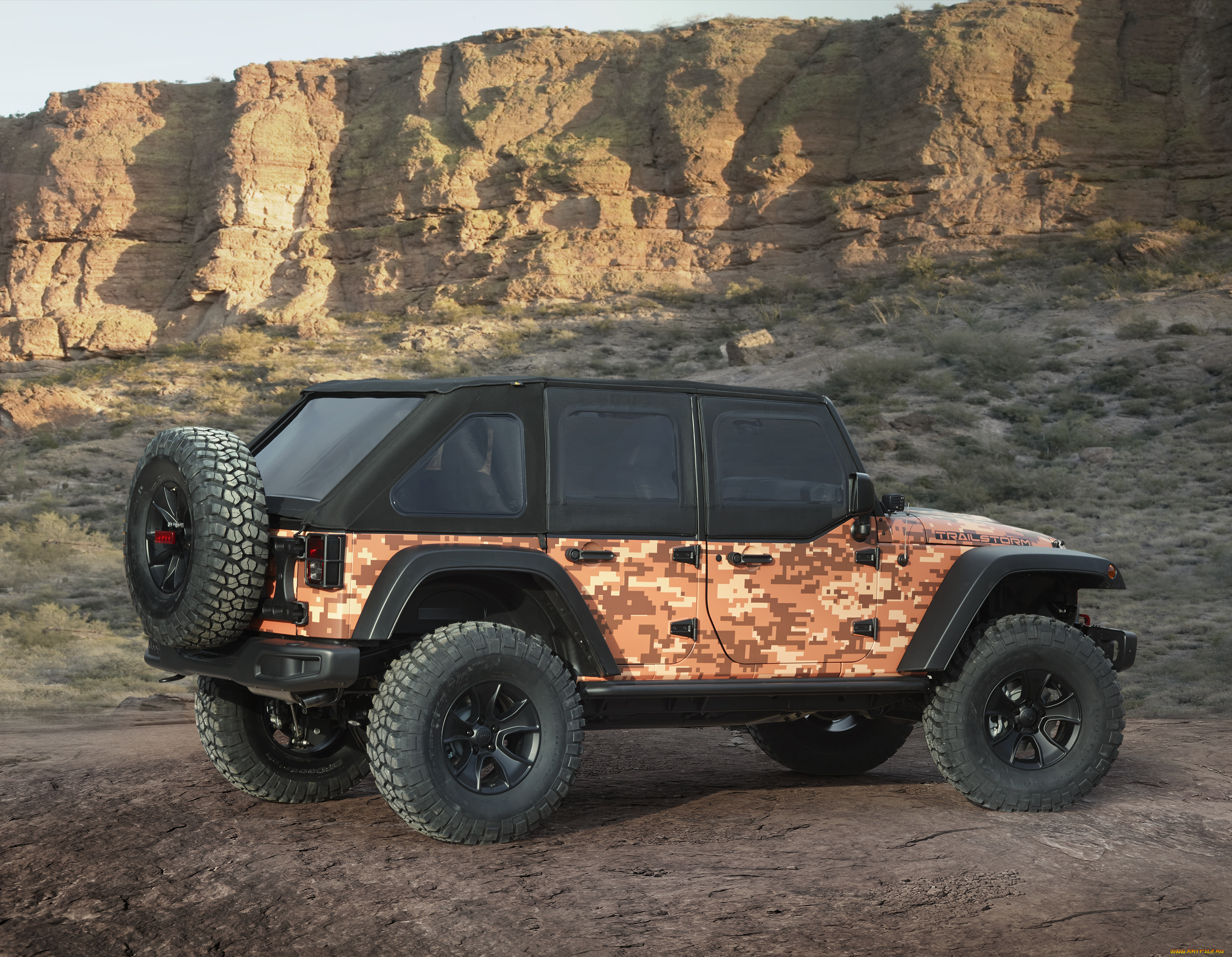 автомобили, jeep, trailstorm, concept, jk, 2016г
