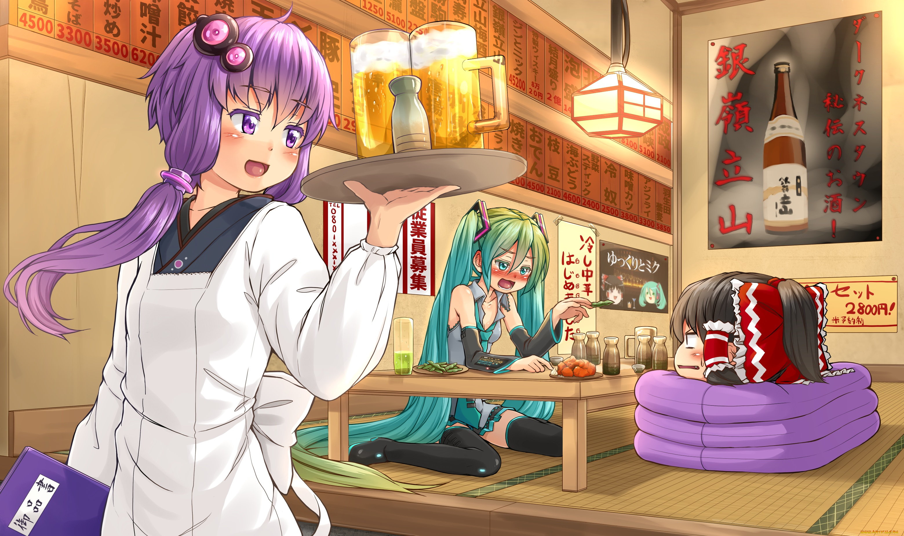 аниме, vocaloid, девочки