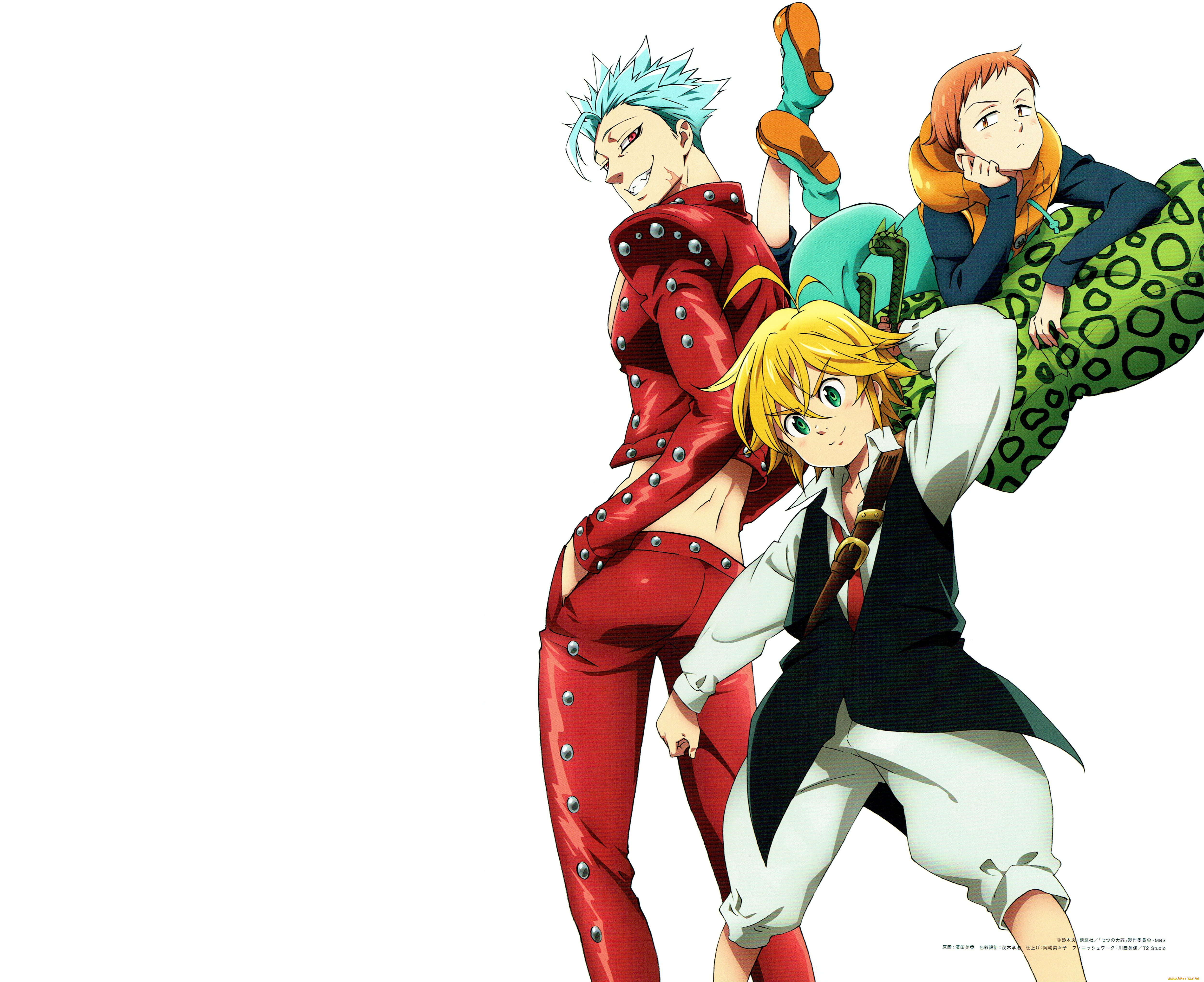 аниме, nanatsu, no, taizai, бан, кинг, мелиодас