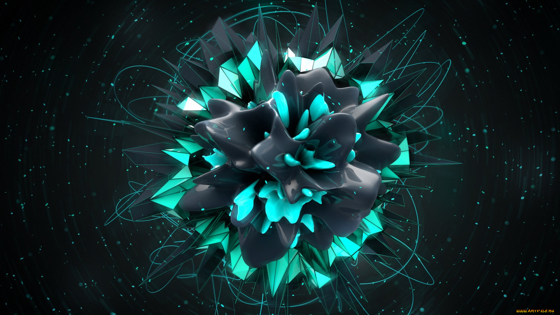 3д, графика, абстракция, , abstract, фон, узор, цвета