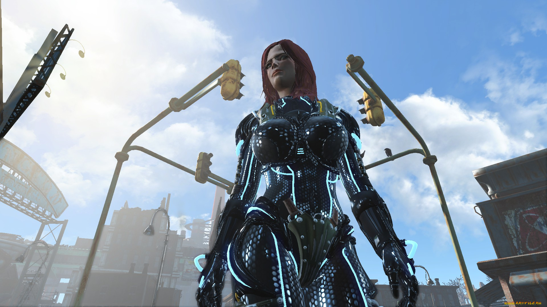 3д, графика, фантазия, , fantasy, фон, взгляд, девушка