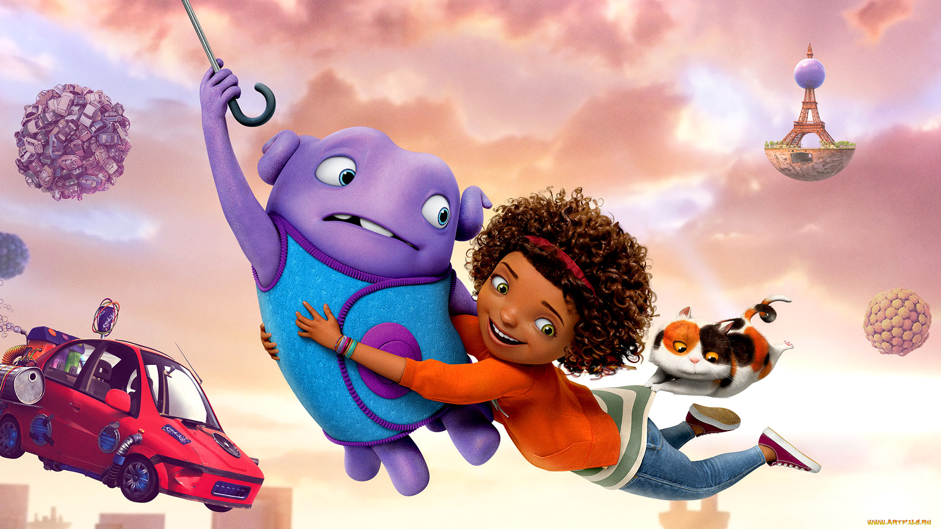 home, мультфильмы, персонаж