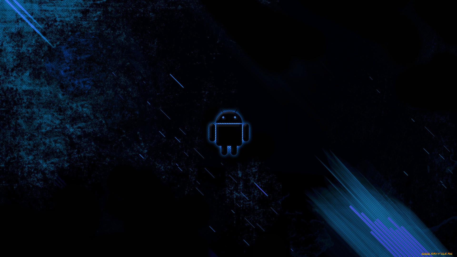 компьютеры, android, логотип, фон