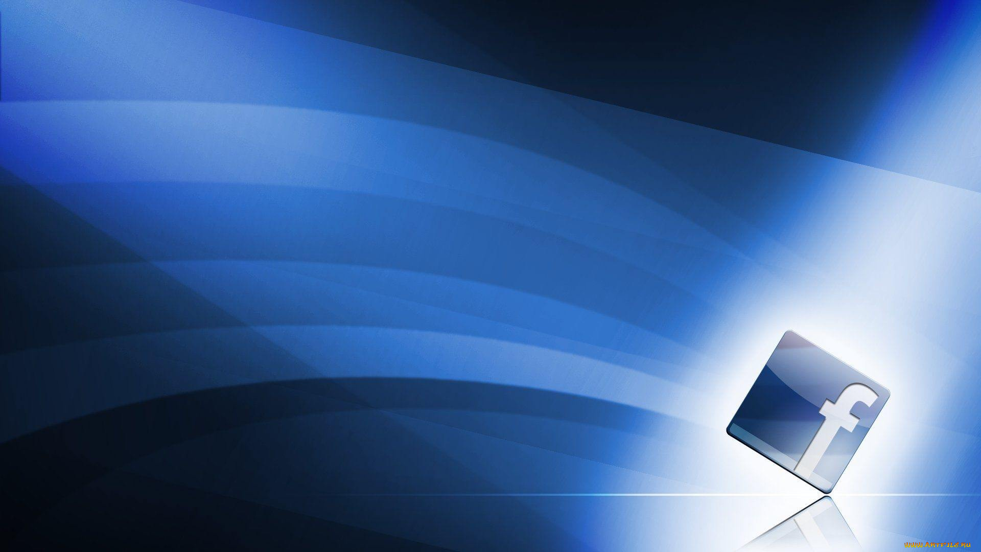 компьютеры, facebook, фон, логотип
