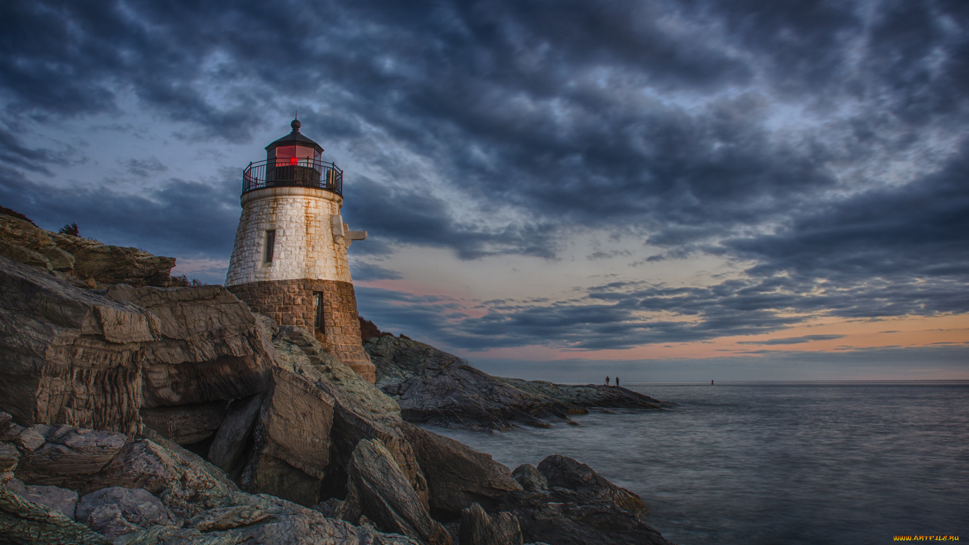 природа, маяки, маяк, побережье