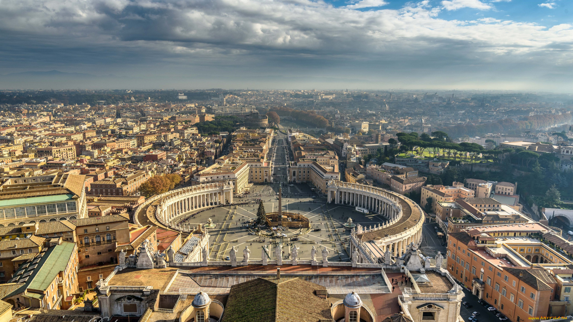 st, peter``s, basilica, города, рим, , ватикан, , италия, храм