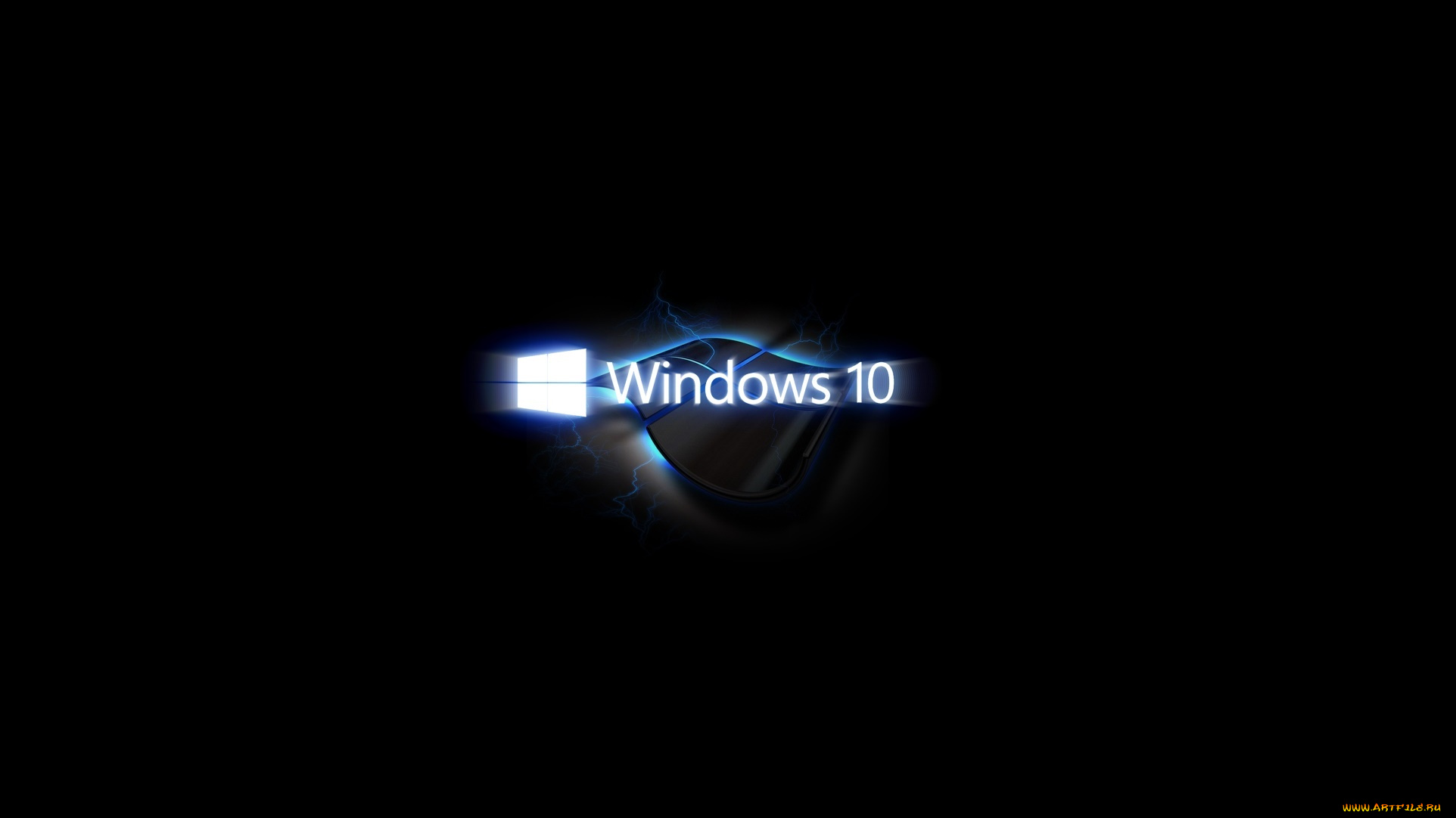 компьютеры, windows, , 10, логотип, фон