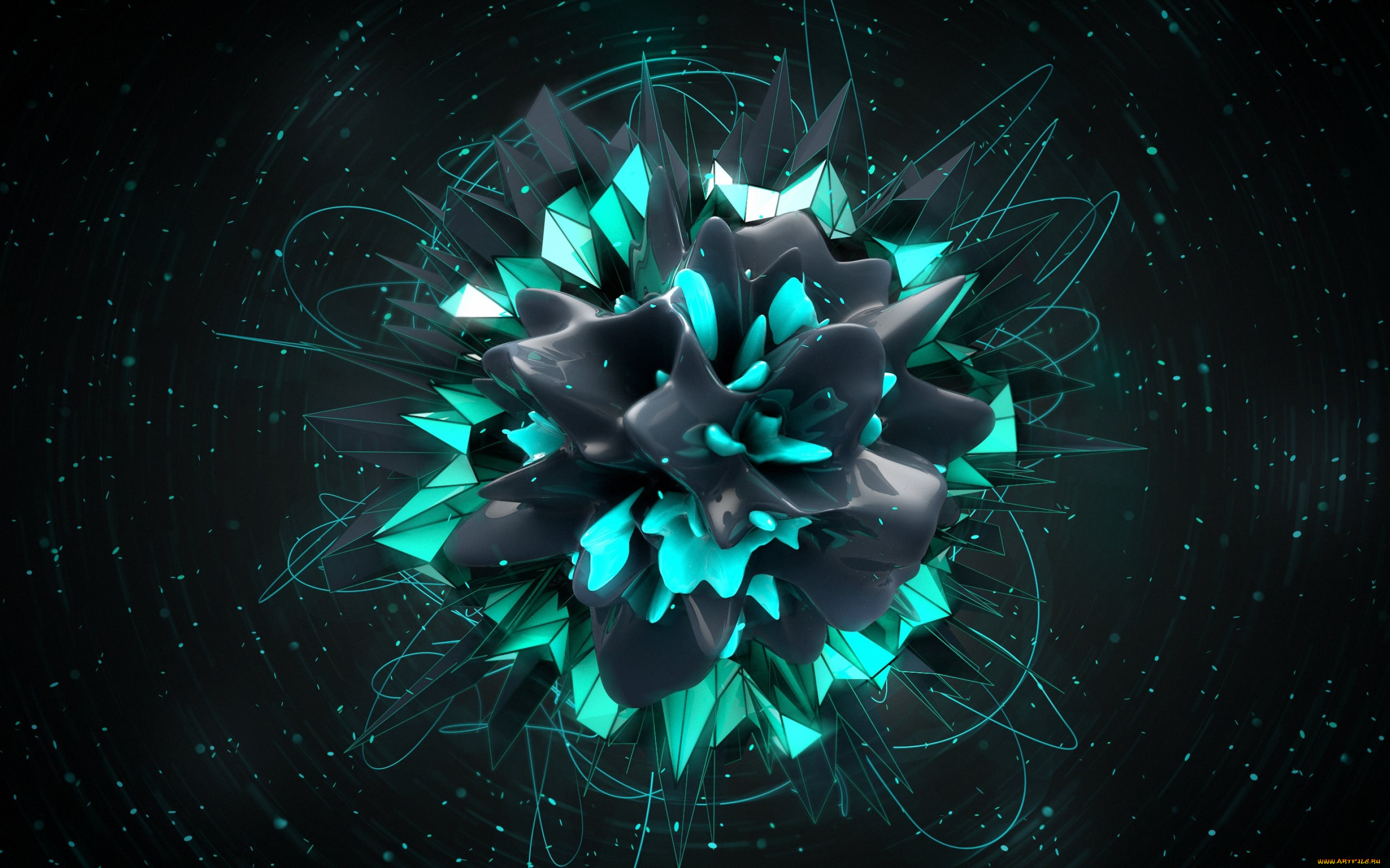 3д, графика, абстракция, , abstract, фон, узор, цвета