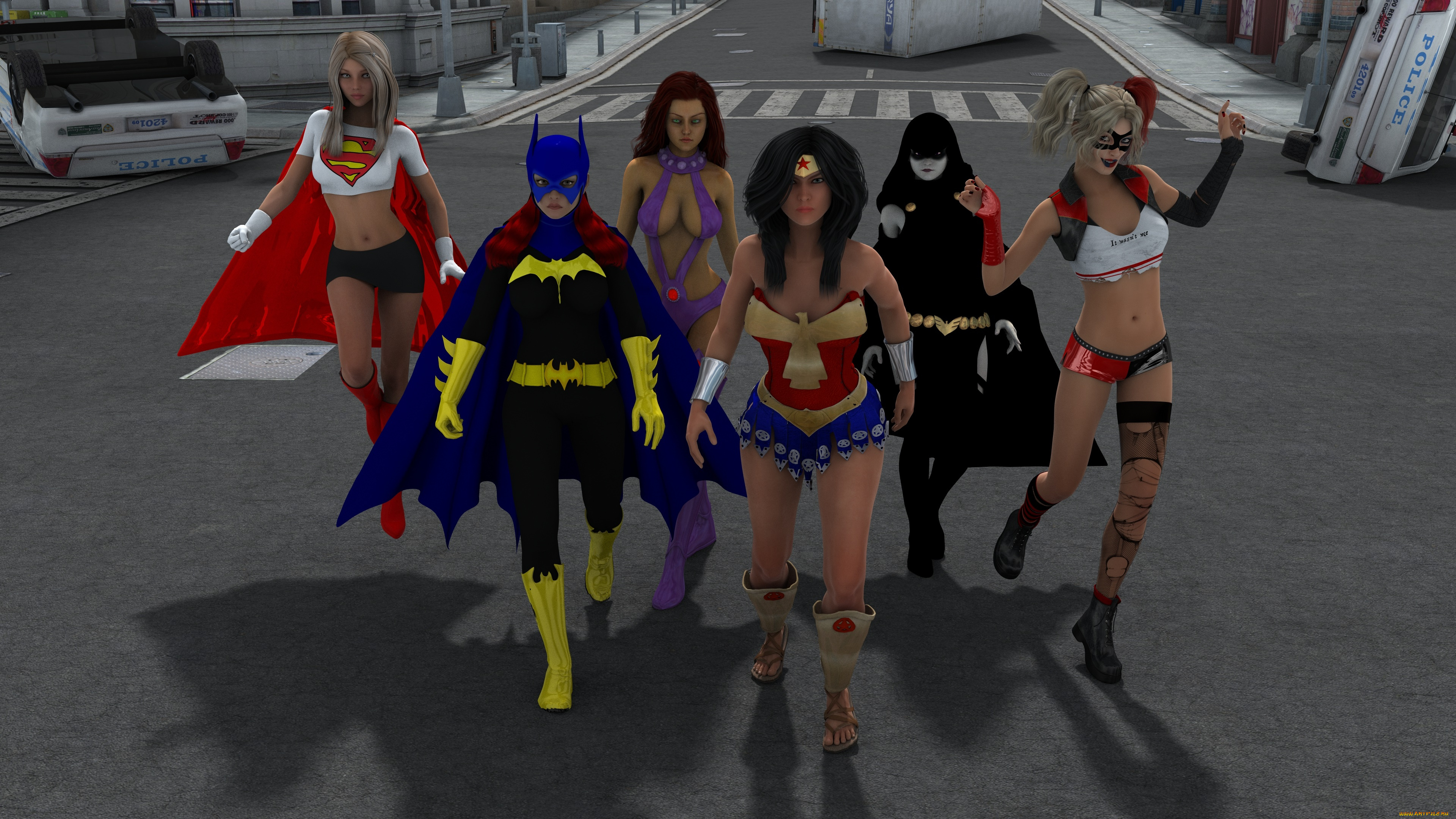 3д, графика, фантазия, , fantasy, девушки, взгляд, фон