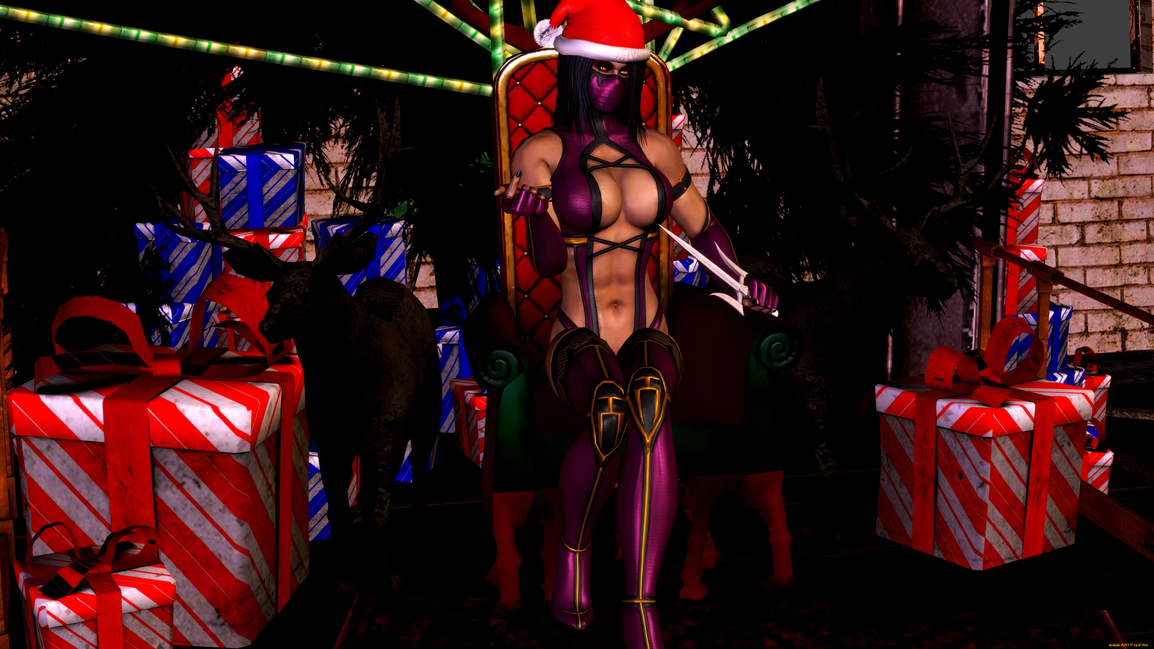 3д, графика, праздники, , holidays, девушка, взгляд, фон