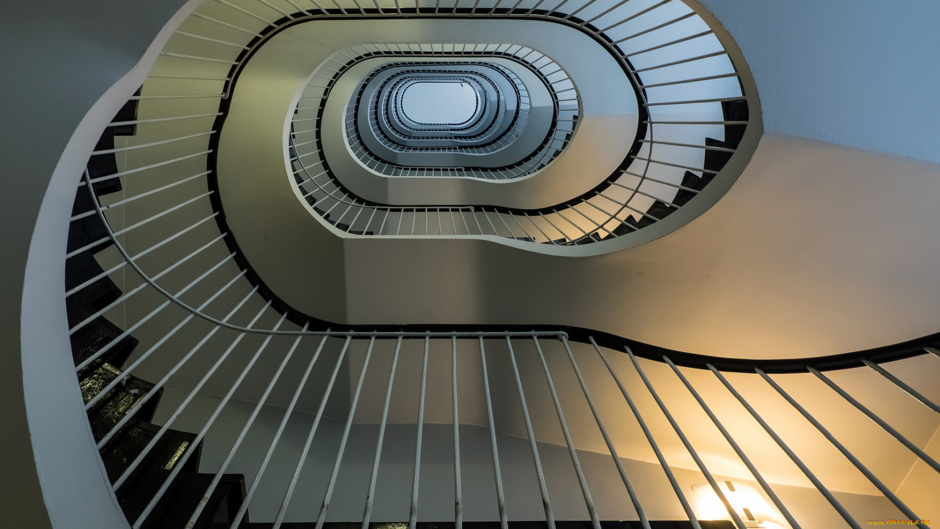 интерьер, холлы, , лестницы, , корридоры, ступени, перила, ограждение, лестница