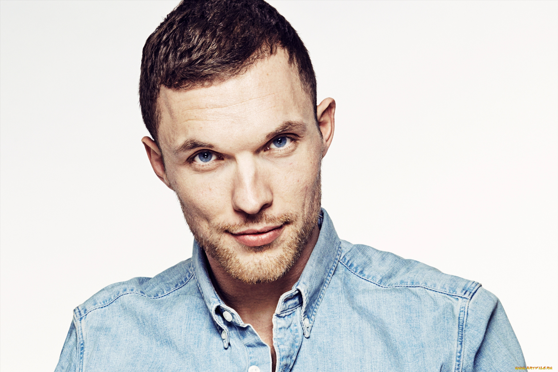 мужчины, -, unsort, рубашка, улыбка, лицо, актер, ed, skrein