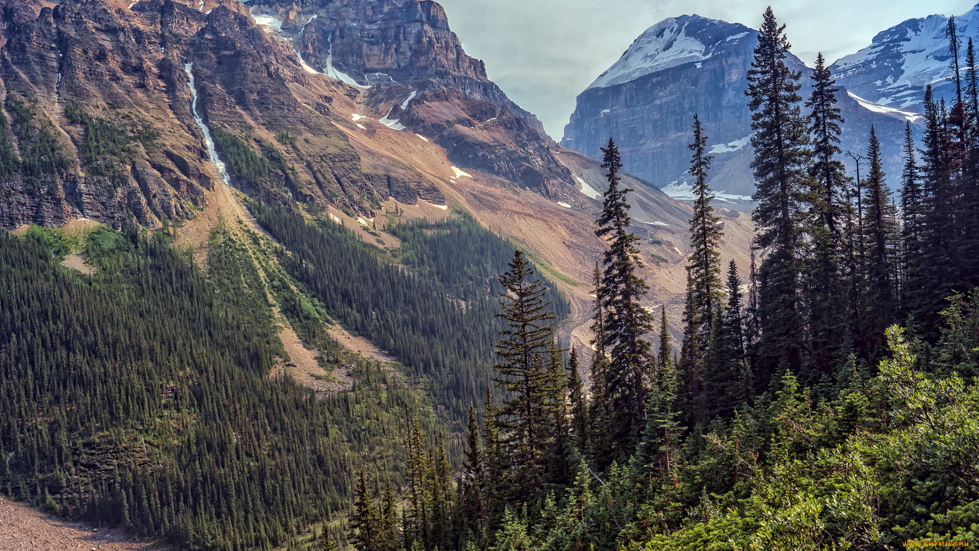 природа, горы, простор