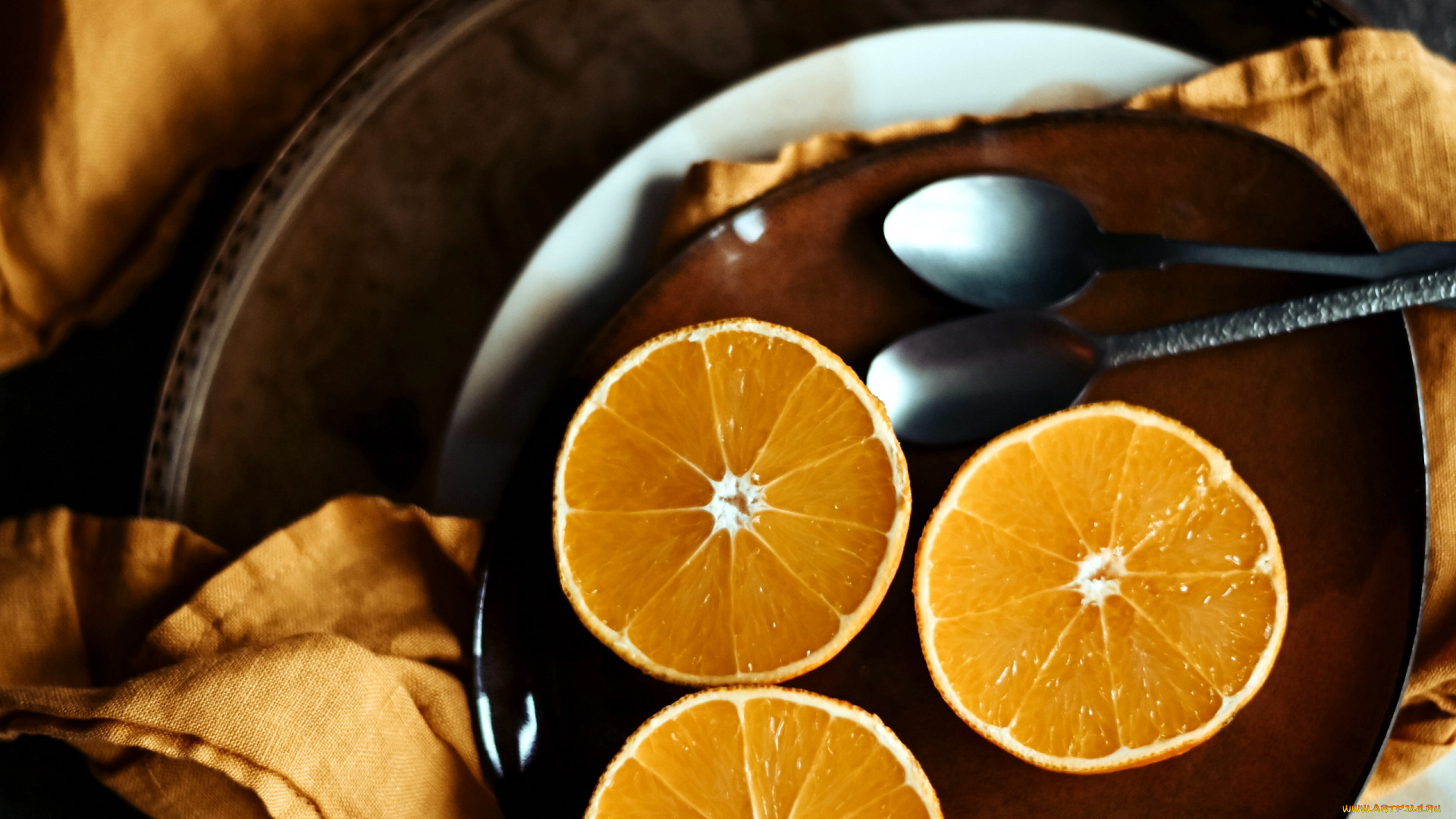 еда, цитрусы, апельсины