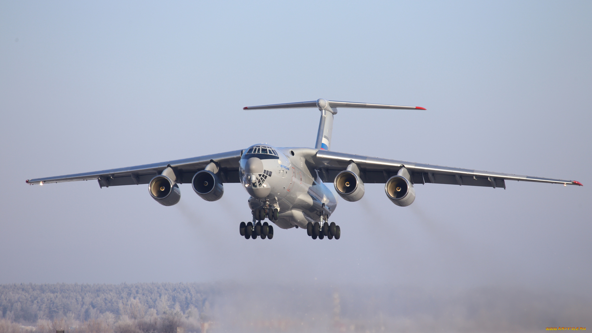 ил-, 76мд-, 90а, авиация, грузовые, самолёты, ил-, 76мд-, 90а, самолёт, взлёт, транспортный