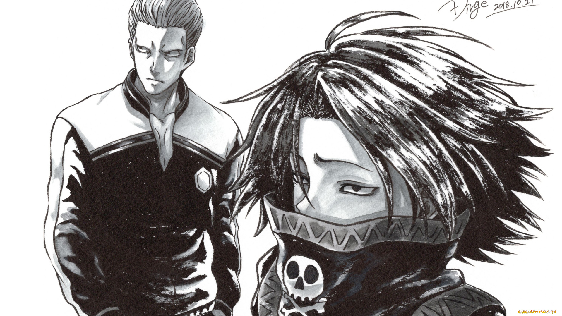 аниме, hunter, x, hunter, охотник, х