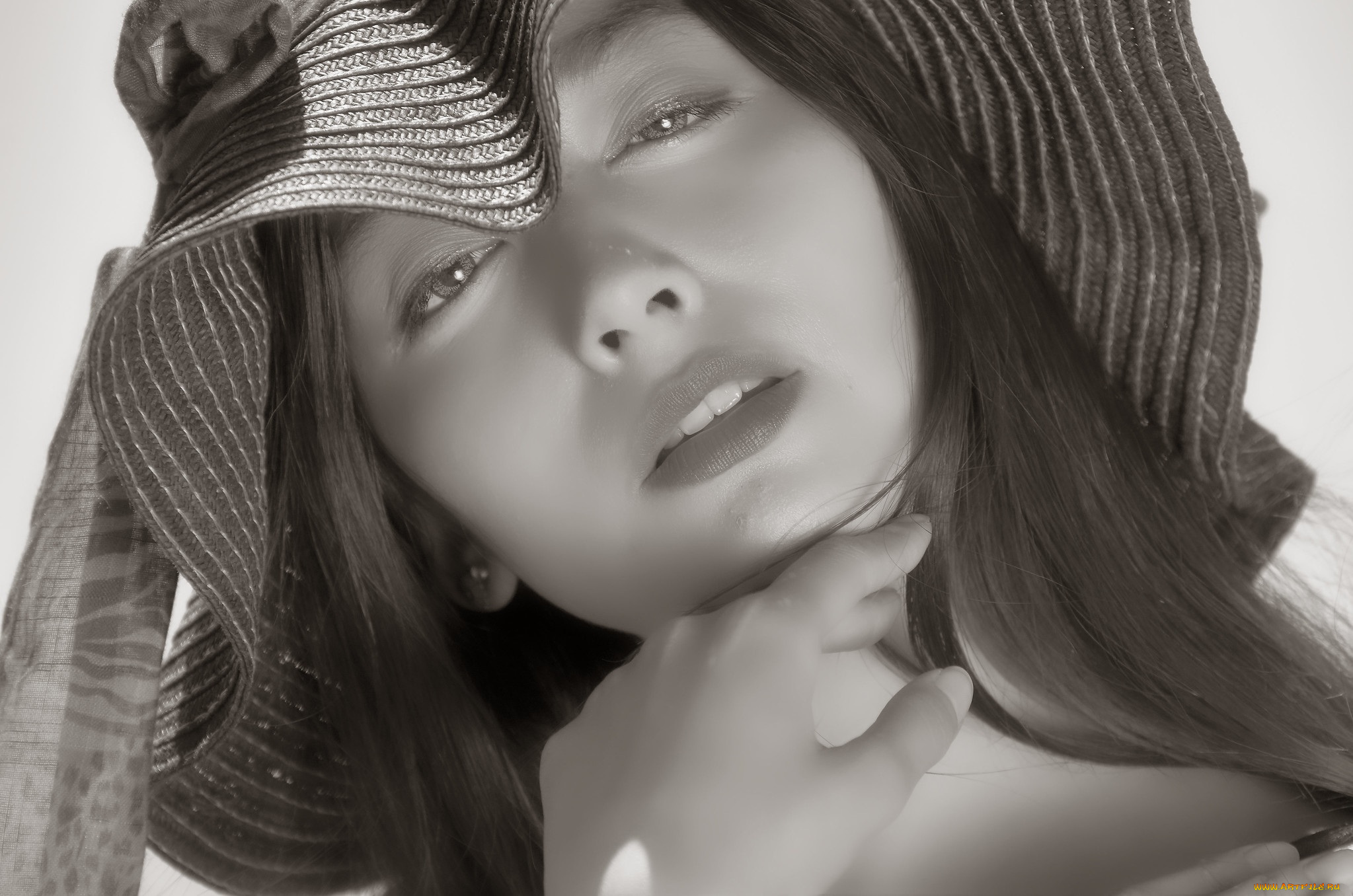 девушки, -, лица, , портреты, портрет