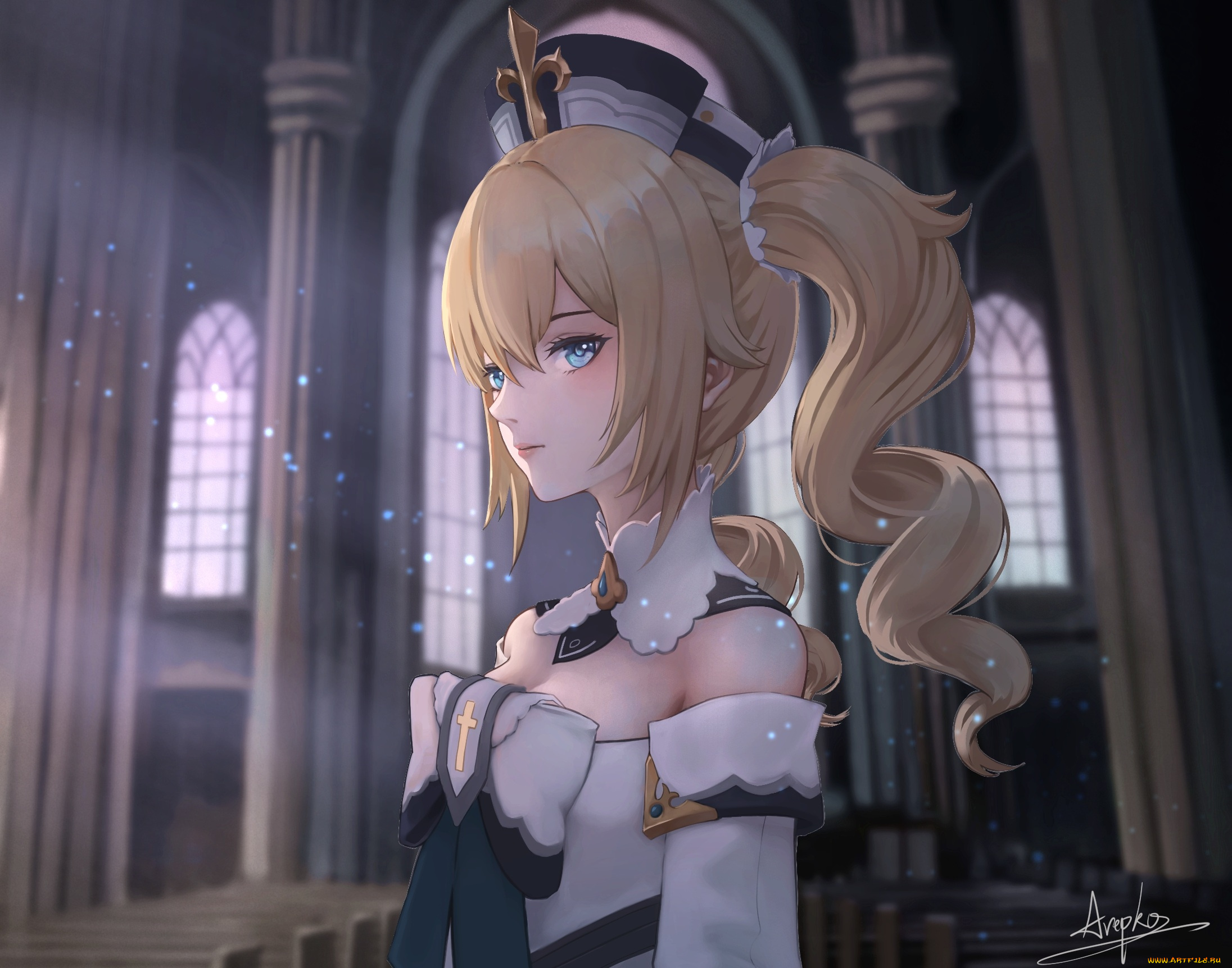 аниме, genshin, impact, genshin, impact