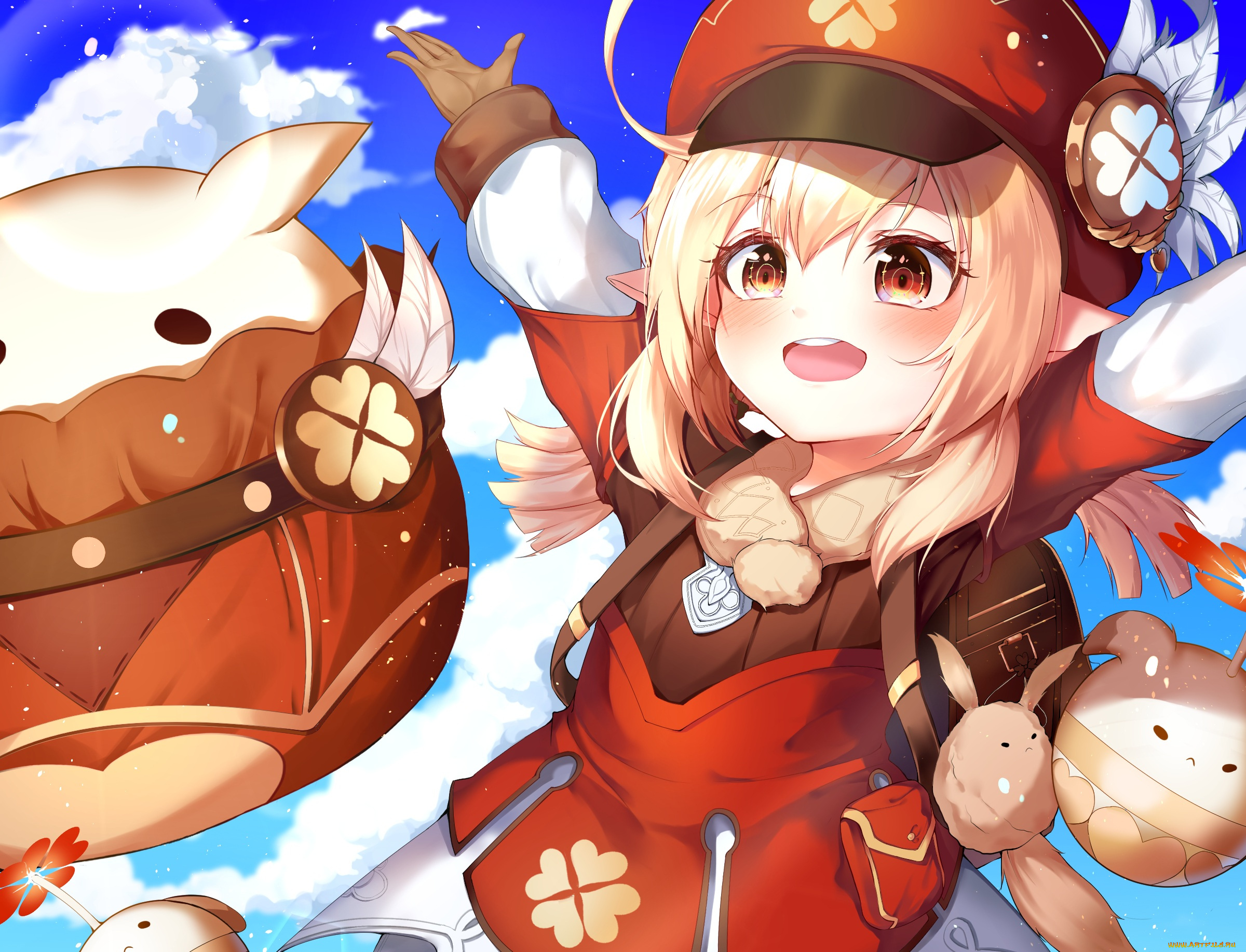 аниме, genshin, impact, genshin, impact