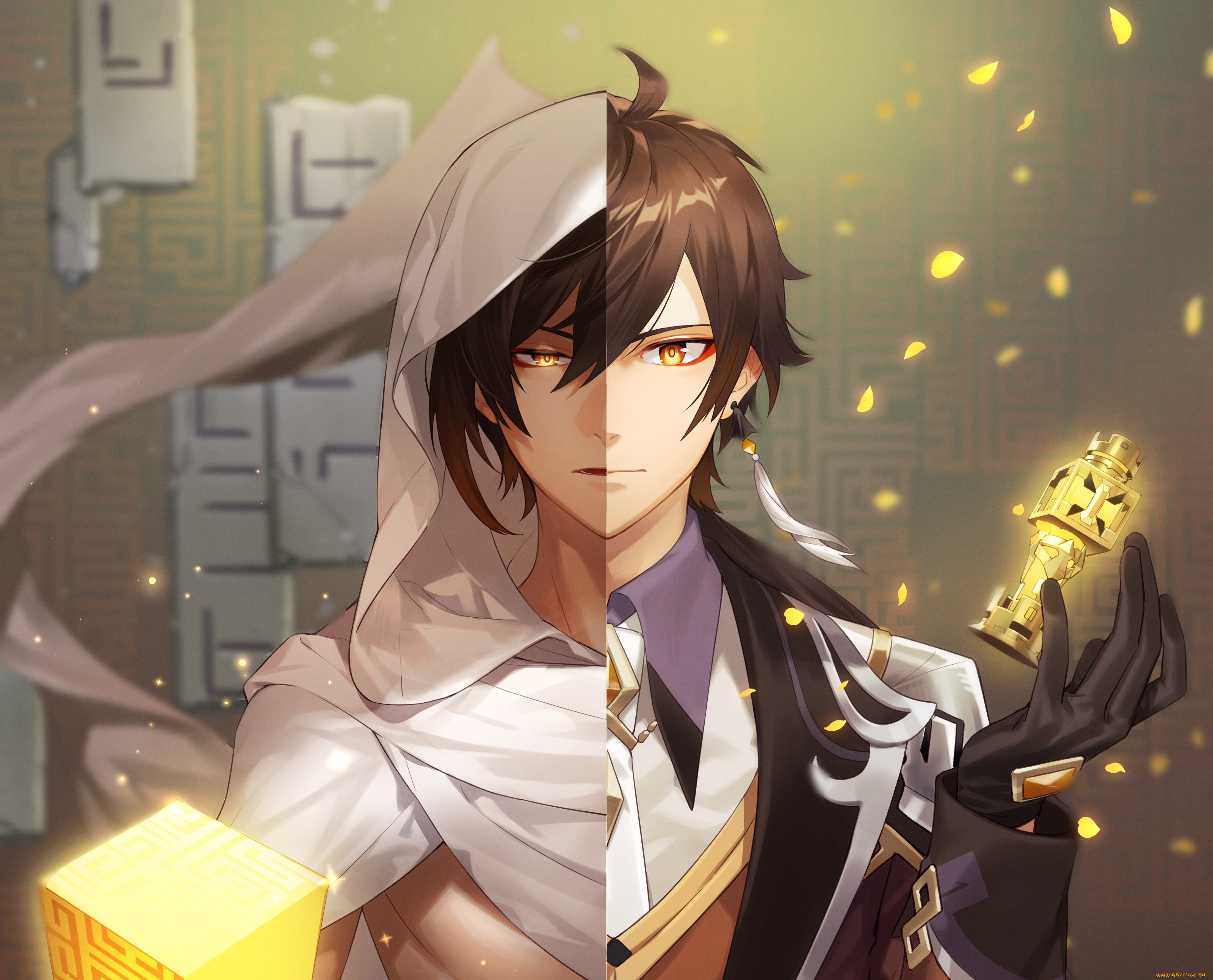 аниме, genshin, impact, genshin, impact