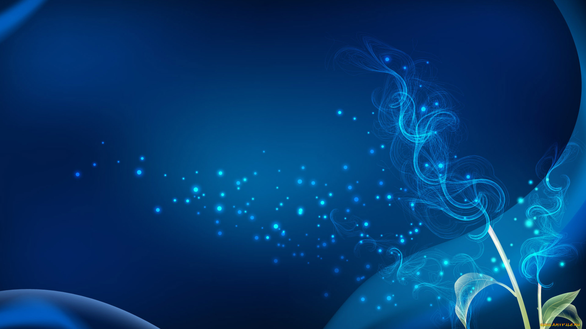 разное, компьютерный, дизайн, цветок, дым