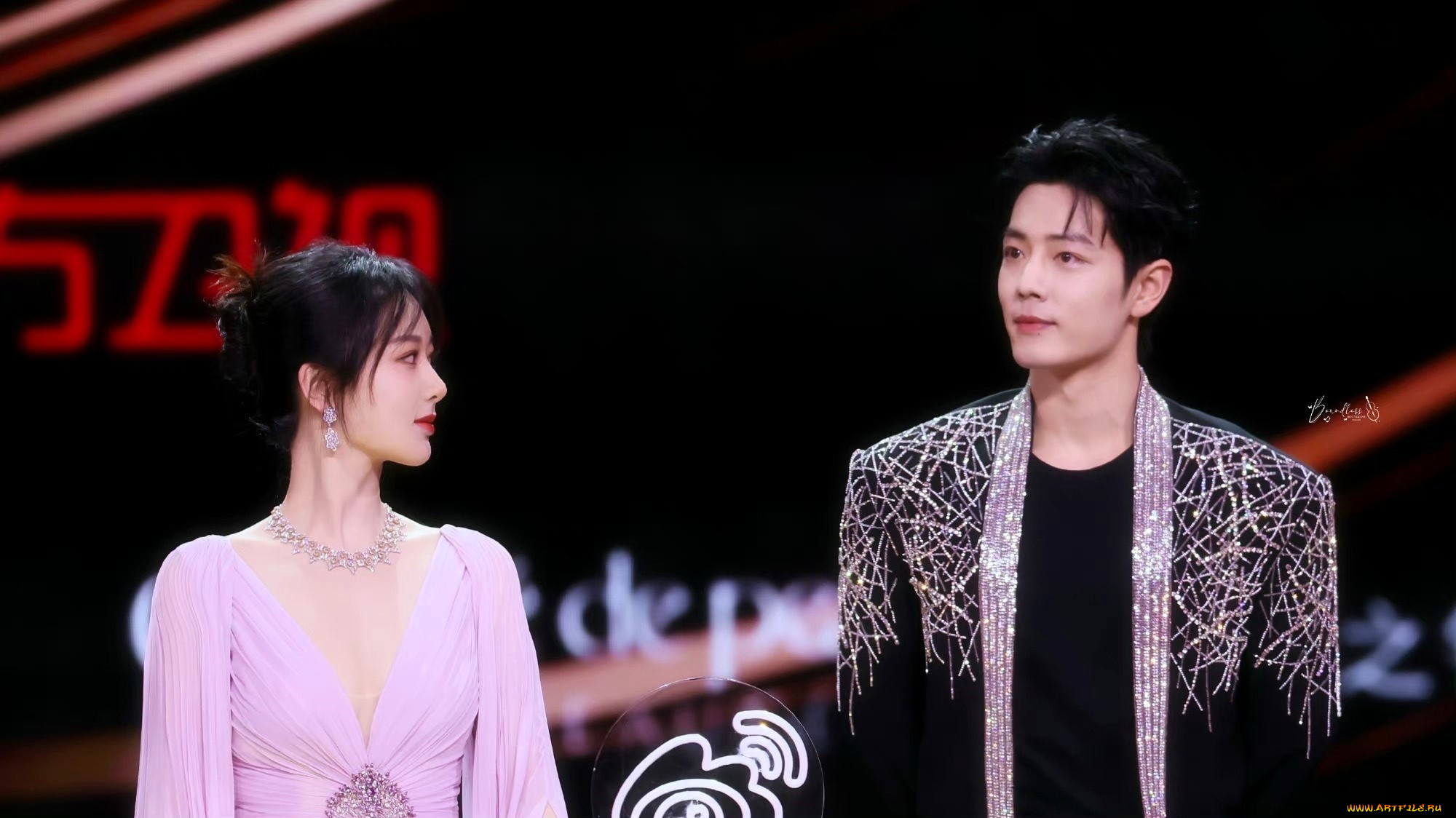 разное, знаменитости, сяо, чжань, актеры, сцена