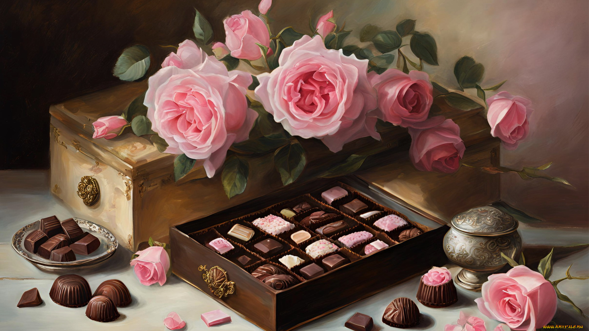 3д, графика, еда-, food, конфеты