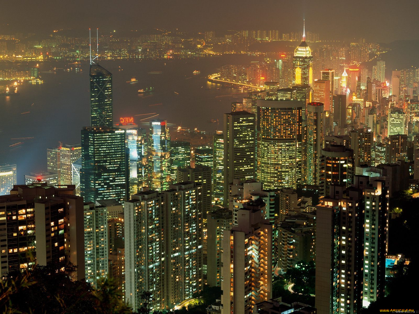 hong, kong, города, гонконг, китай