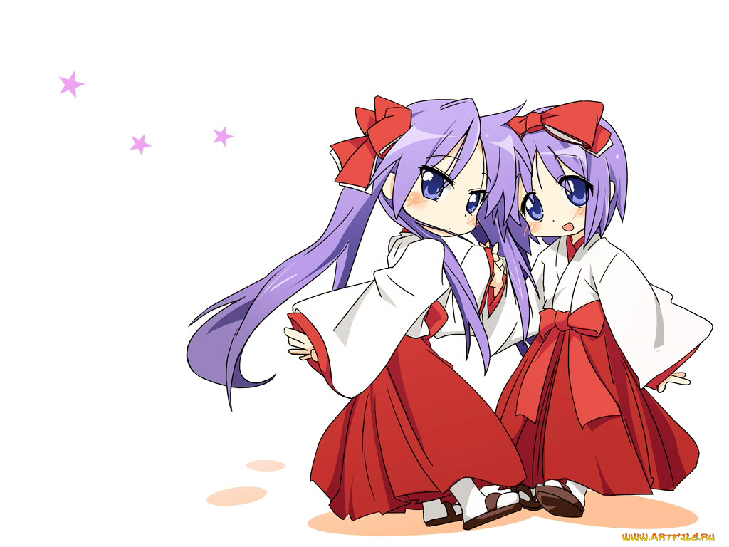 tsuruya, kagami, аниме, lucky, star
