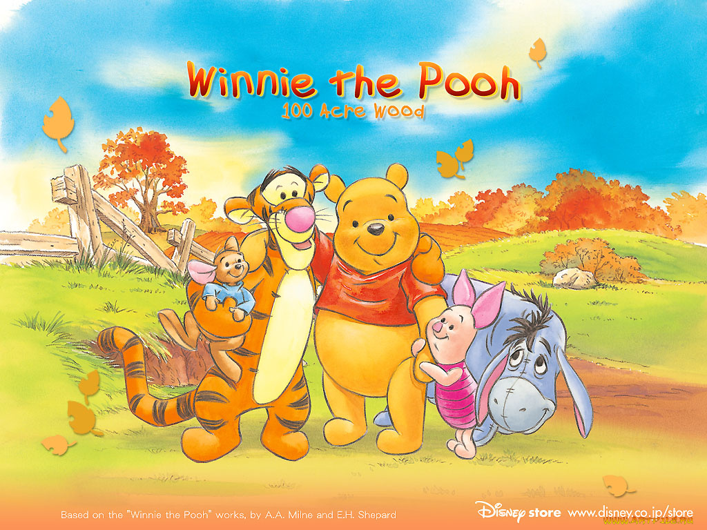 мультфильмы, winnie, the, pooh