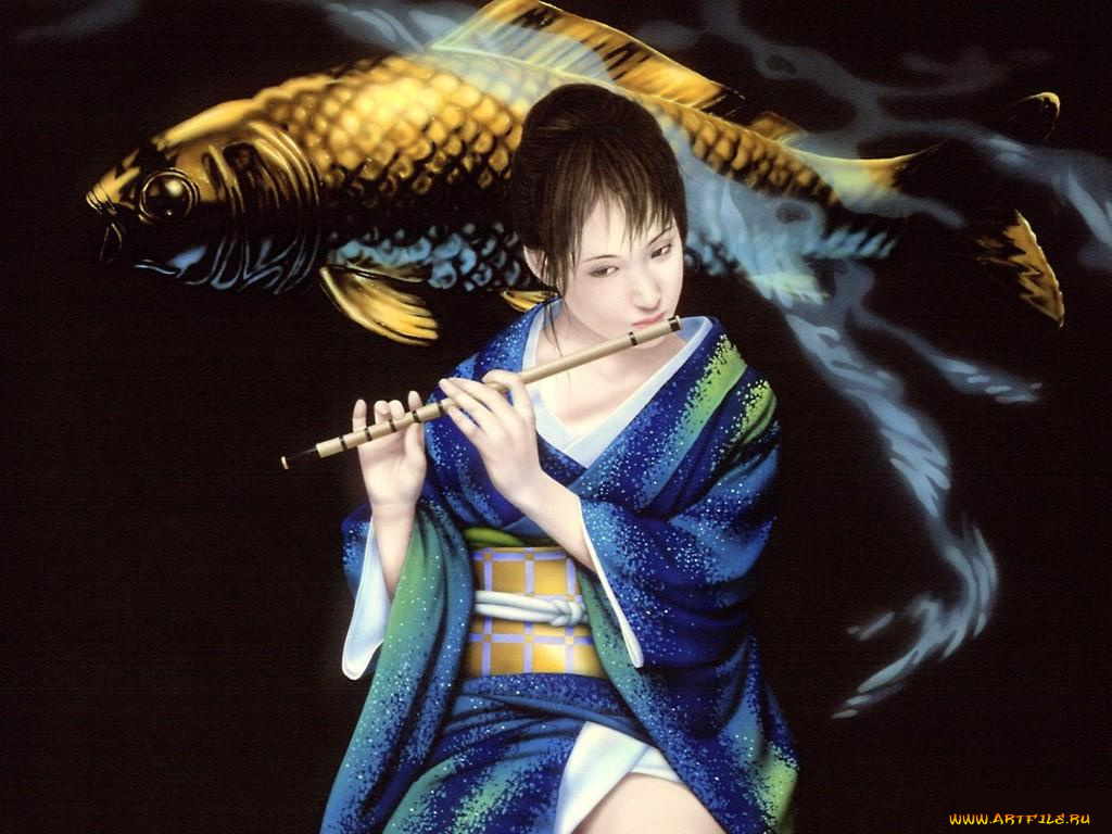 рисованные, люди