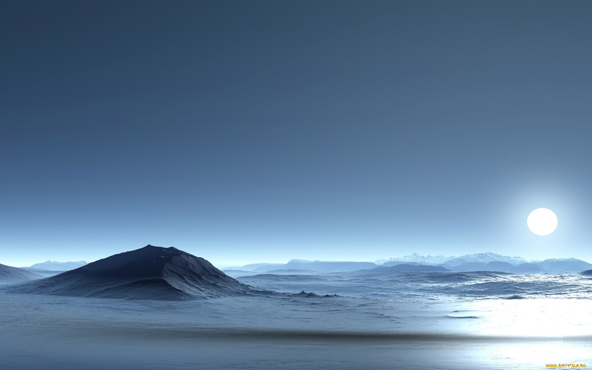 3д, графика, nature, landscape, природа