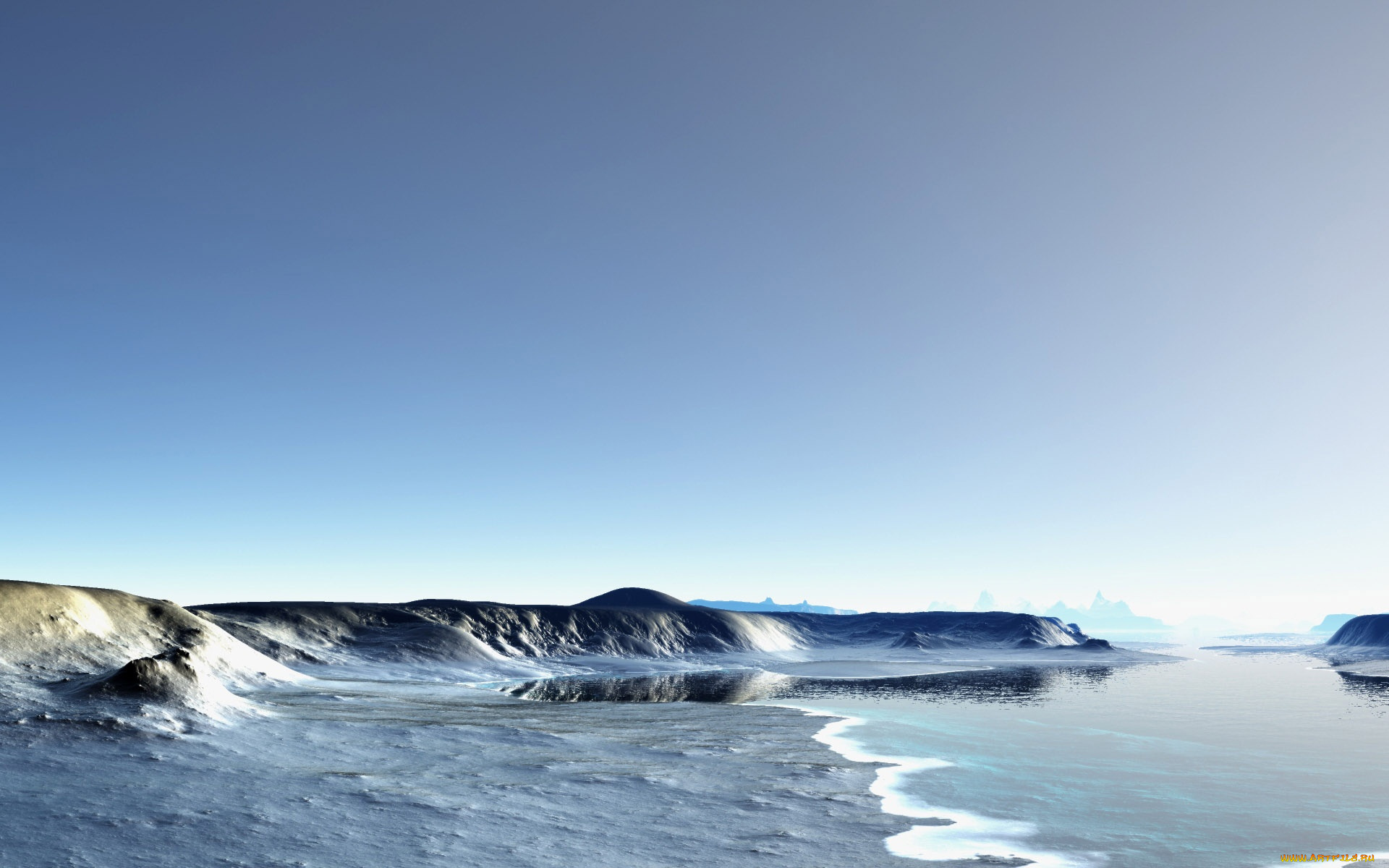 3д, графика, nature, landscape, природа